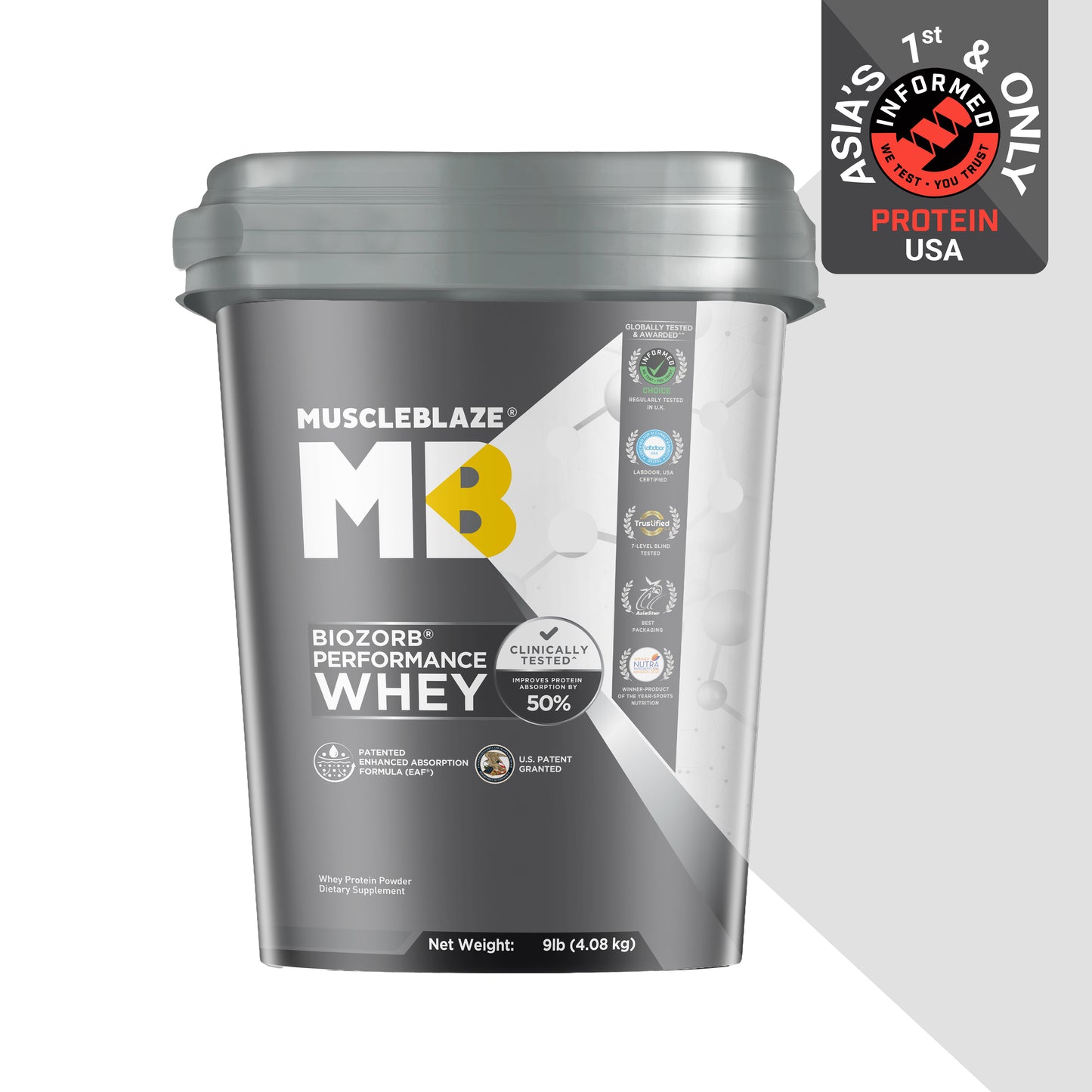 MuscleBlaze Biozorb Performance Whey