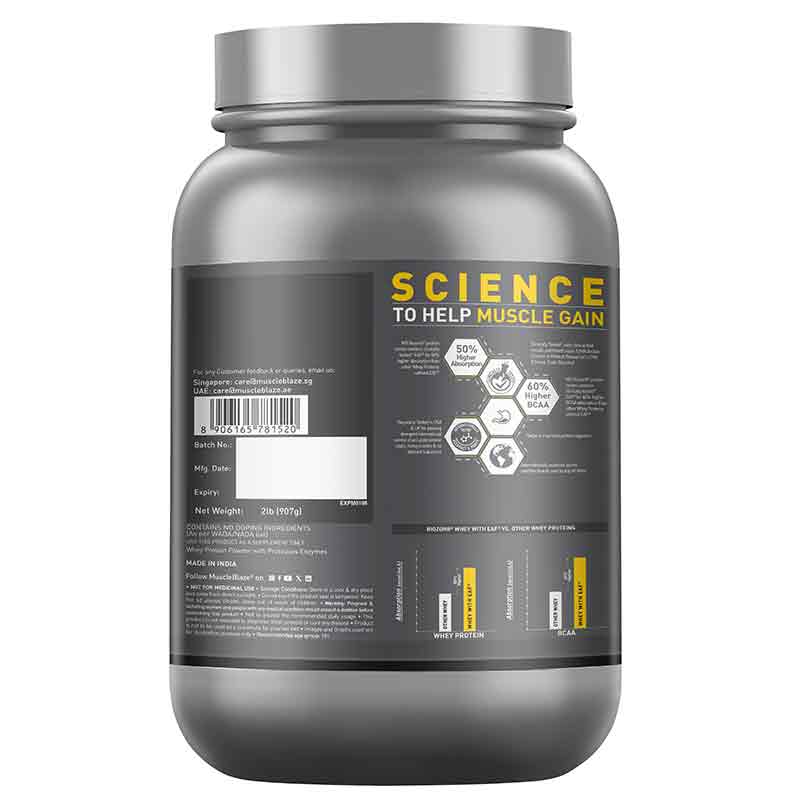MuscleBlaze Biozorb Performance Whey