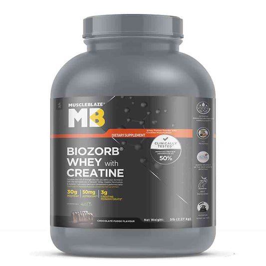 MuscleBlaze Biozorb Whey with Creatine