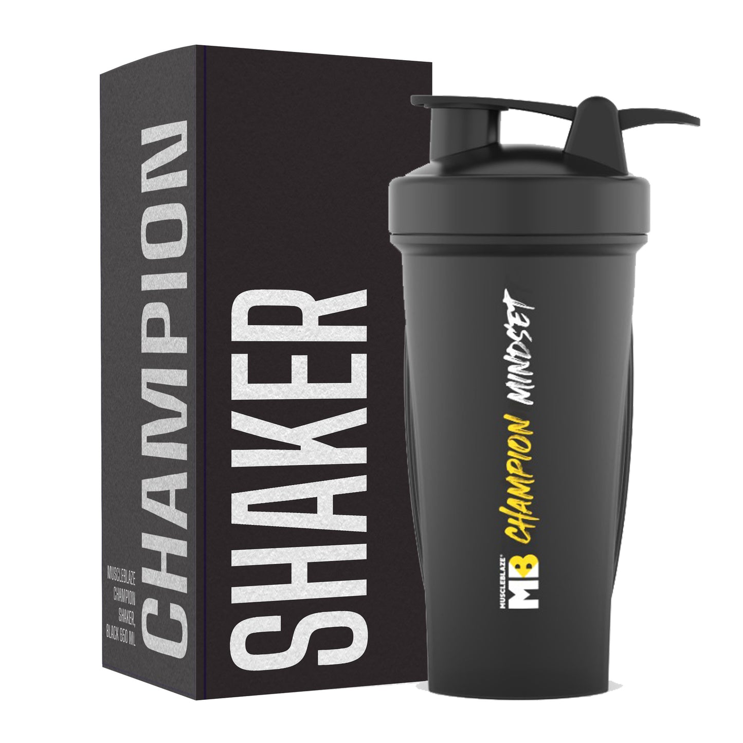 MuscleBlaze Champion Mindset Gym Shaker