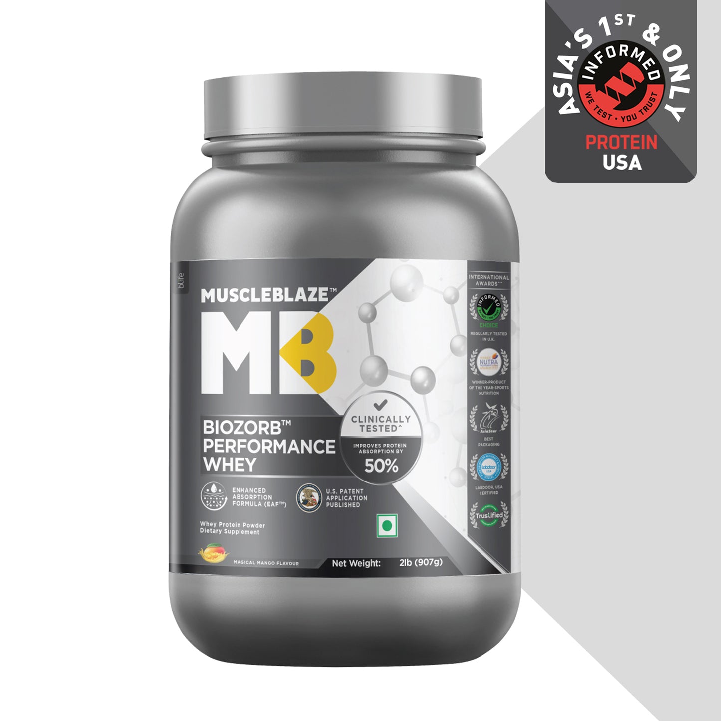 MuscleBlaze Biozorb Performance Whey