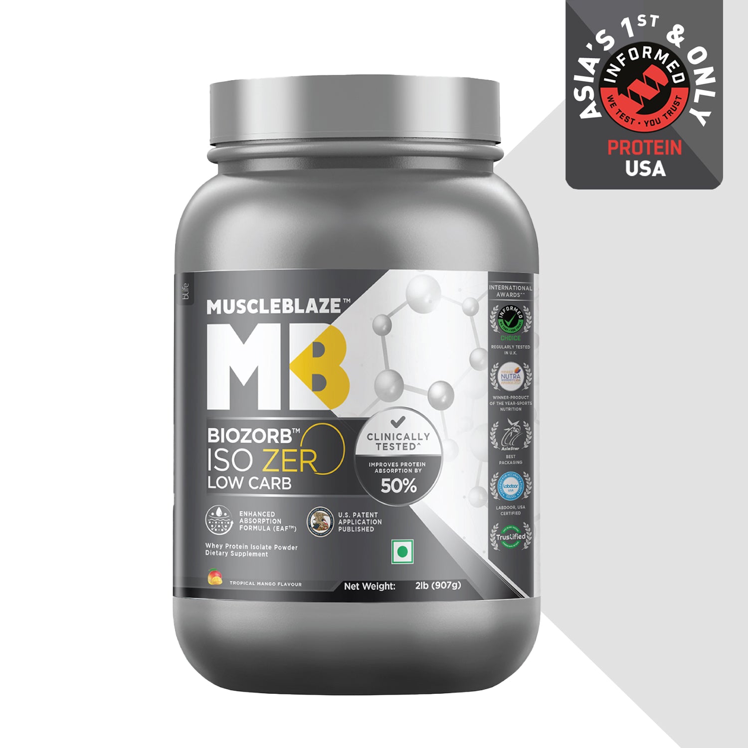 MuscleBlaze Biozorb Iso-Zero – MuscleBlaze Singapore