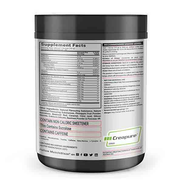 MuscleBlaze Pre Workout WrathX