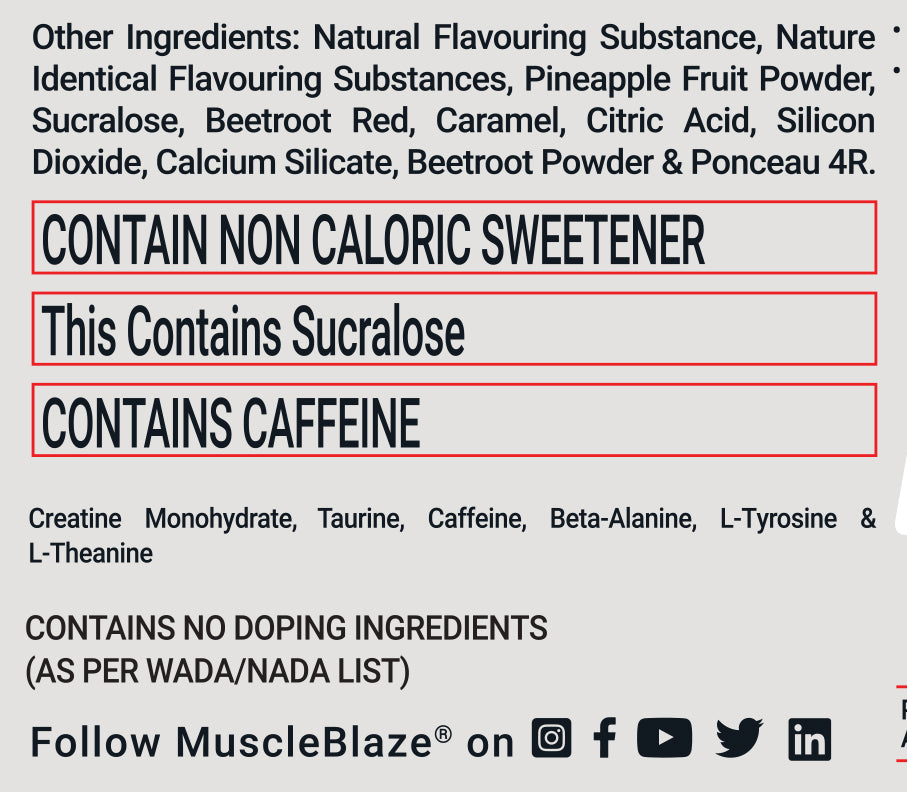 MuscleBlaze Pre Workout WrathX